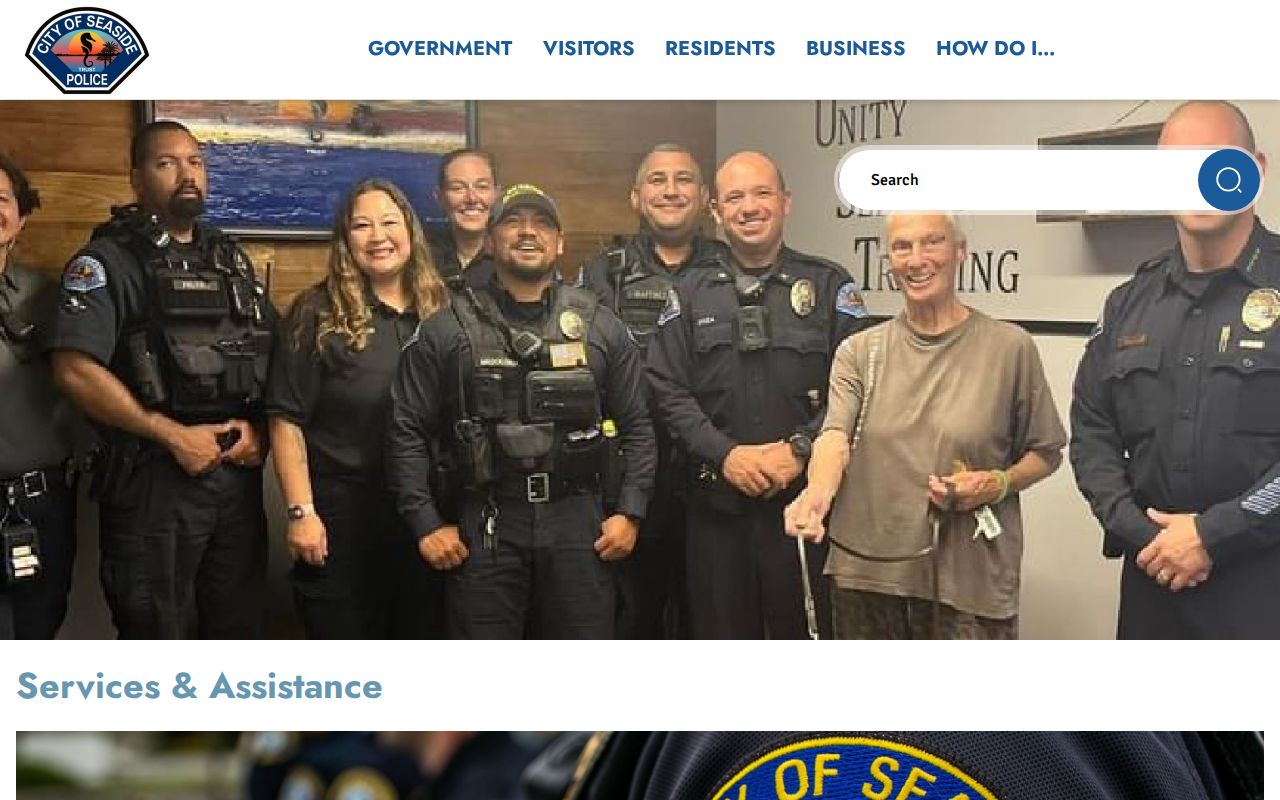 City of Seaside police reports and records FAQ
